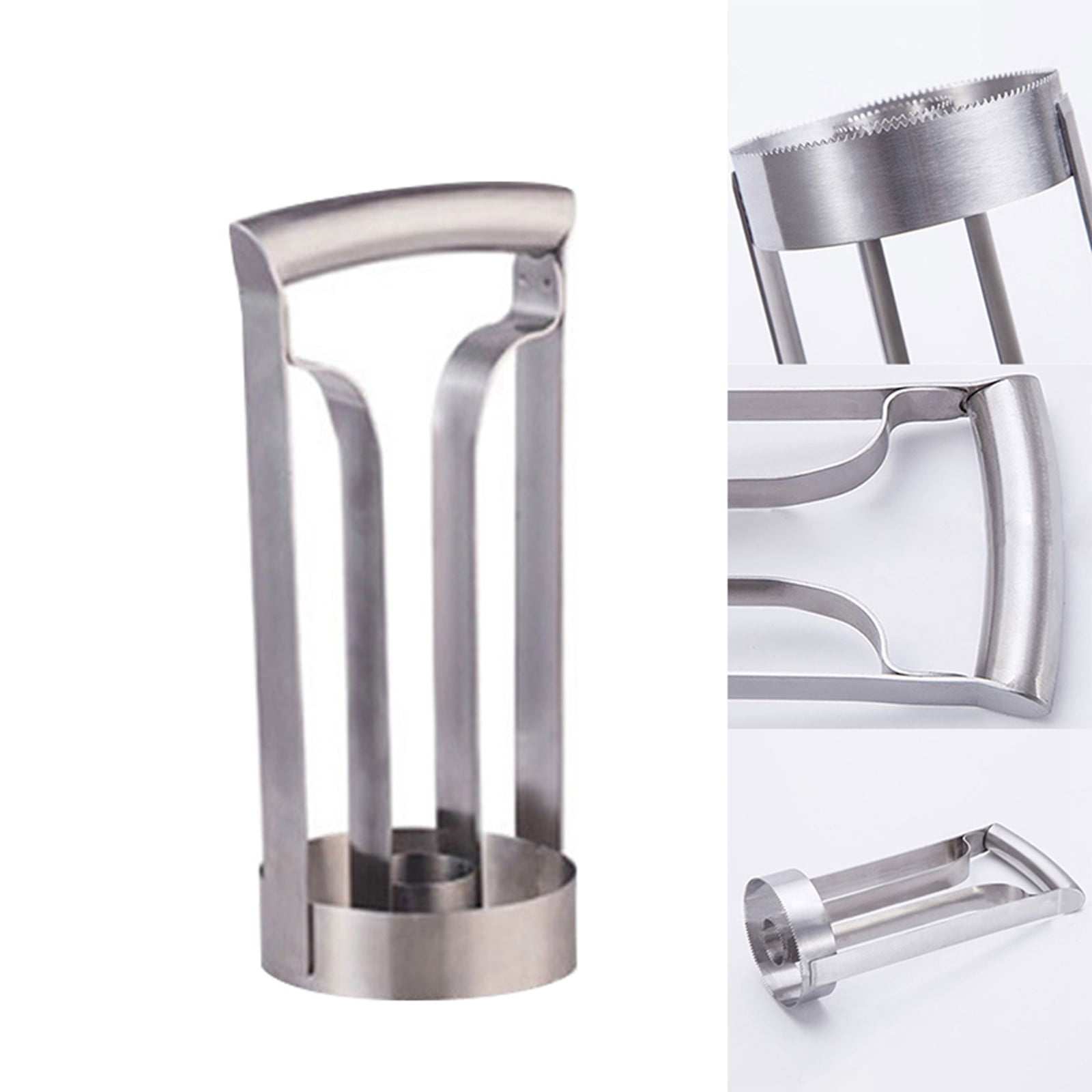 jjsgsee Stainless Steel Pineapple Meat Remover Pineapple Eye Peeler