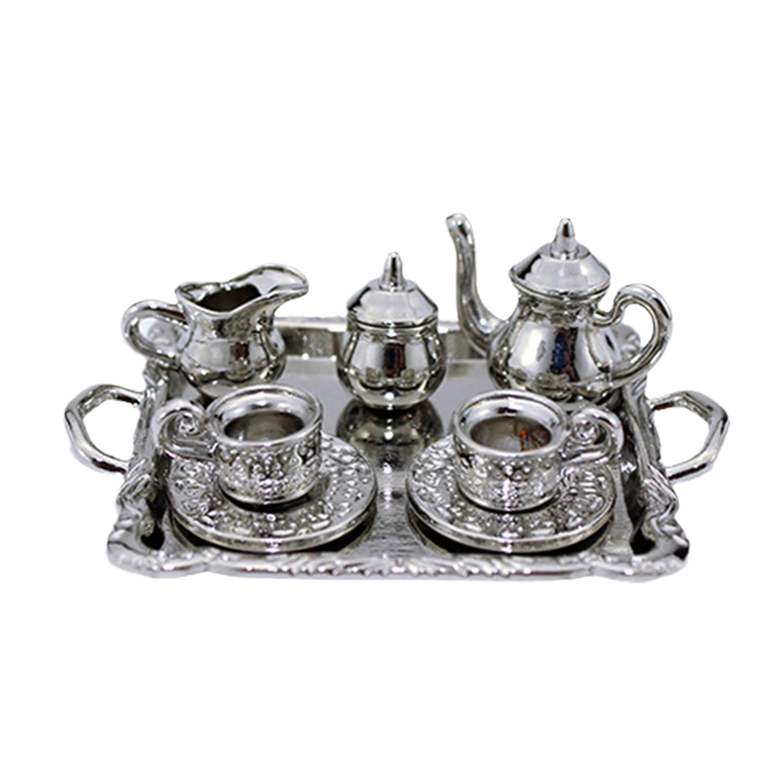 Childrens silver tea set hotsell