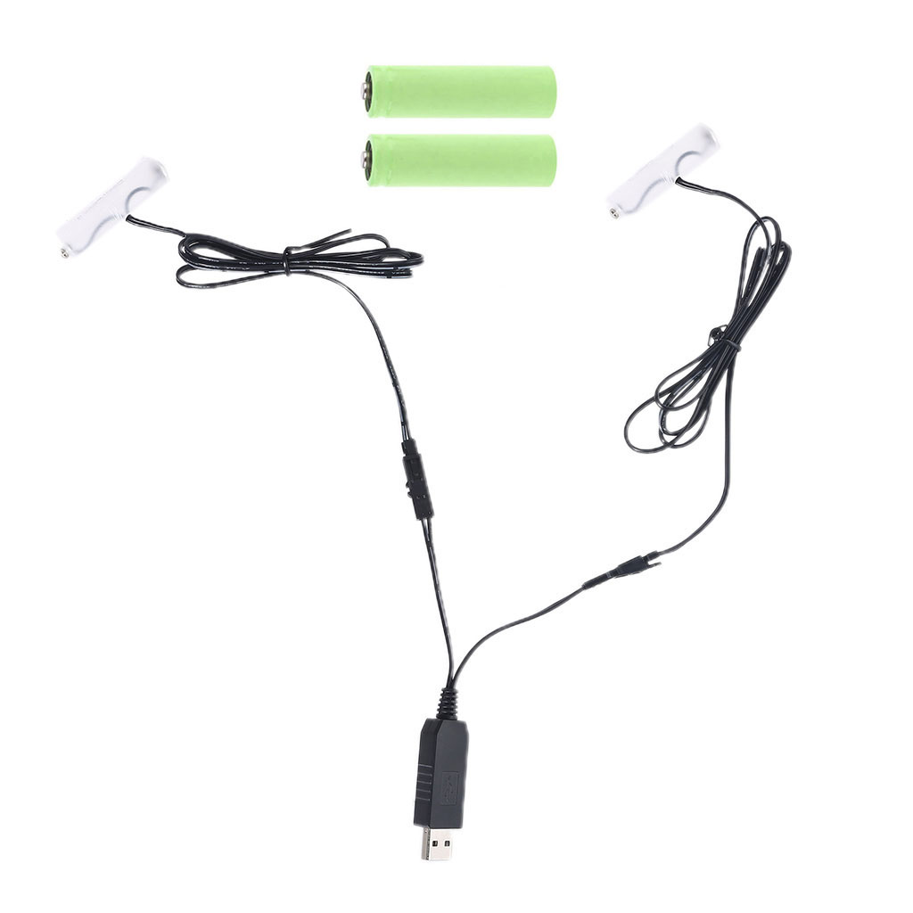 Jklymm 2in1 AA Battery USB Power Supply Replace 1 4pcs1 5V AA Jklymm 2in1 AA Battery USB Power Supply Replace 1 4pcs1 5V AA