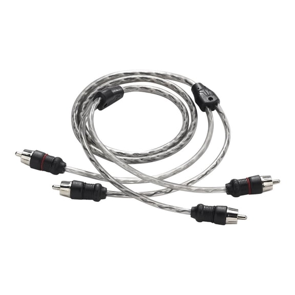 jl audio xd-clraic2-3 2-channel twisted-pair audio interconnect cable with molded connectors, 3-feet