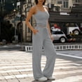 thumbnail image 1 of jobturf 2 Piece Sets for Women Summer Spaghetti Strap Tank Top and Straight Leg Sweatpants Matching Lounge Set Vacation Outfits S-XXL, 1 of 6