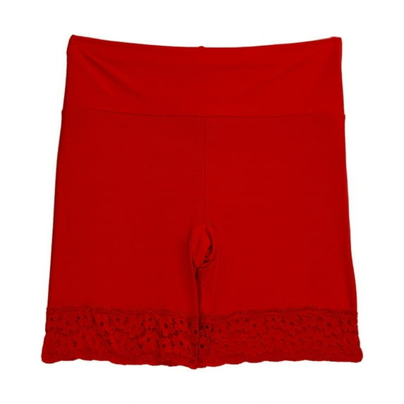 jobturf Boyshorts Panties for Women Tummy Control Underwear High Waisted Underwear Soft Stretch Boxer Briefs Lace Trim Panties Plus Size Shapewear