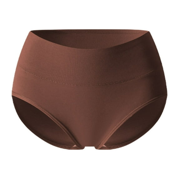 jobturf High Waisted Underwear for Women Seamless Cheeky Briefs Breathable Soft Stretch No Show Bikini Panties