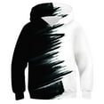 thumbnail image 1 of jobturf Hoodies for Girls Kids Boys Color Block Long Sleeve Oversized Sweatshirts Loose Preppy Pullover Tops with Pocket, 1 of 3