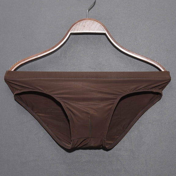 jobturf Mens Briefs Low Rise Stretchy Bikini Underwear Soft Comfy Breathable Lightweight Panties Summer Fashion No Show Underpants