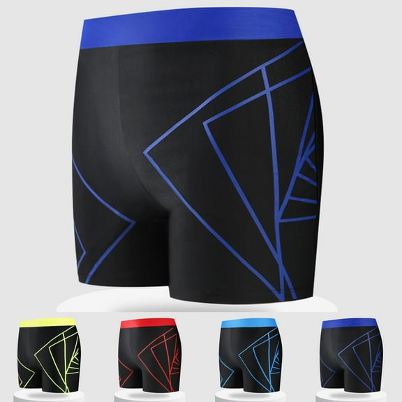 jobturf Mens Swim Trunks Beach Quick Dry Board Shorts Swimwear Low Rise Stretchy Bathing Pants Summer Fashion Color Block Swimming Swimsuit