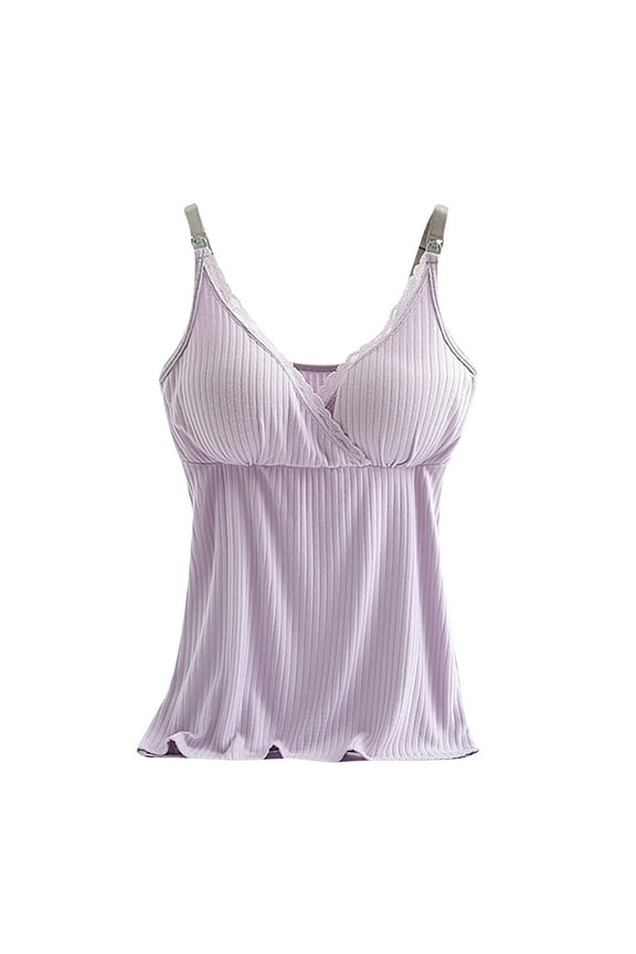 Tank Tops for Women Breastfeeding Lightweight Nursing Shirts Soft Comfy Casual Camisole Blouses Summer Maternity Clothes M-XXXL