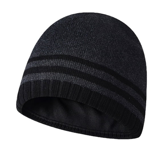 jobturf Winter Hats for Men Women Thermal Retro Beanie Knitted Snow Skull Cap Comfort Soft Elastic Hat for Cold Weather