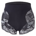 thumbnail image 1 of jobturf Womens Floral Lace Boyshorts Panties Full Coverage Boy Shorts Underwear High Waisted Breathable Boxer Briefs S-XXL, 1 of 6