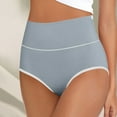 thumbnail image 1 of jobturf Womens Underwear High Waisted Invisible Tummy Control Briefs Soft Comfy Breathable Stretchy Underpants Seamless Full Coverage Panties, 1 of 6