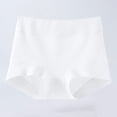 thumbnail image 1 of jobturf Womens Underwear High Waisted Soft Chunky Ladies Panties Full Coverage Tummy Control Comfy Breathable Boyshorts, 1 of 5