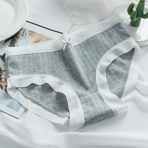 jobturf Womens Underwear Seamless Full Coverage No Show Briefs Mid Rise Elastic Waist Soft Breathable Stretchy Panties