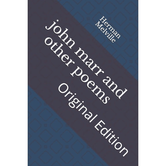 john marr and other poems : Original Edition (Paperback)
