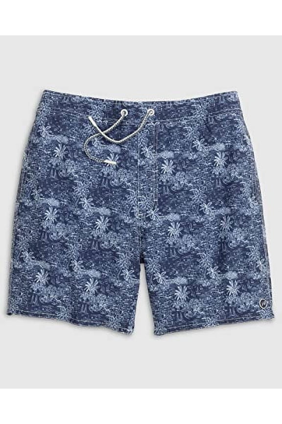 johnnie-O Half Elastic 7" Surf Shorts Limon/XL
