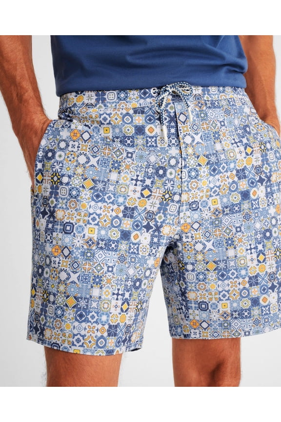 johnnie-O Half Elastic 7" Surf Shorts Santana/XXL