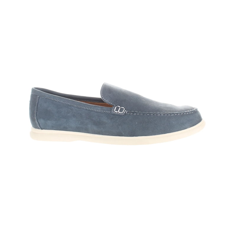 johnnie-O Mens Malibu Moccasin Navy Loafers Size 10 