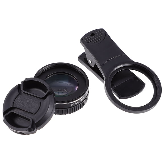 jojofuny 1 Set Macro Lens Cell Phone Accessory for 30X Magnification and 4K High Definition 1.57x1.57x0.59in