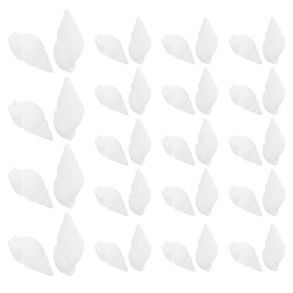 jojofuny 100Pcs Mini Conch Seashell Vase Centerpiece For Wedding Decorations