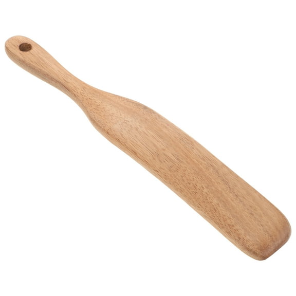 jojofuny 1Pack Sourdough Mixer Tool Wooden Spurtle Spatula for Baking and Cooking Enthusiasts