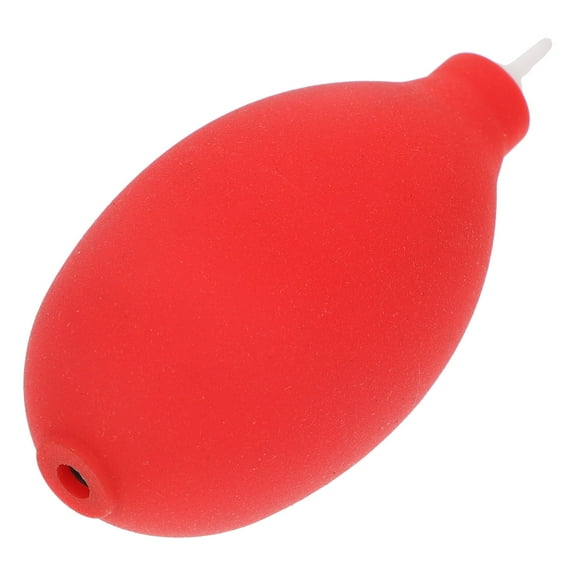 jojofuny 1Set Red Hand Held Blower for Camera Lens and Keyboard 3.7X1.6In