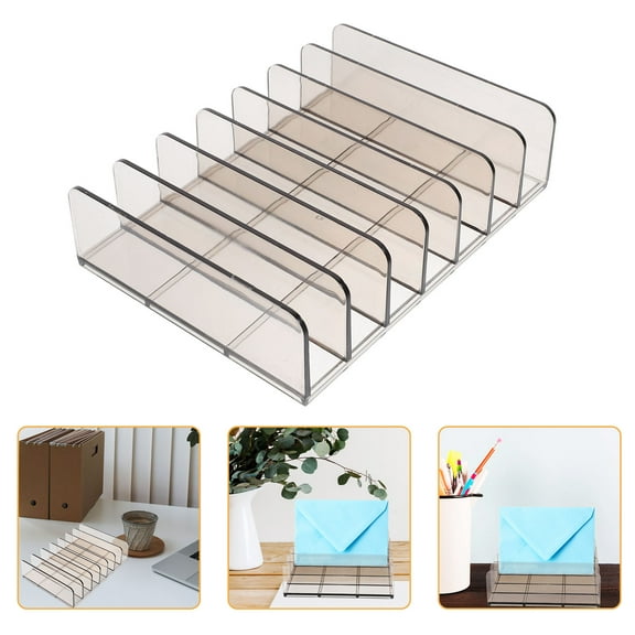 jojofuny 2Pcs Currency Till for Retail Business Use in Grey and Transparent Grey