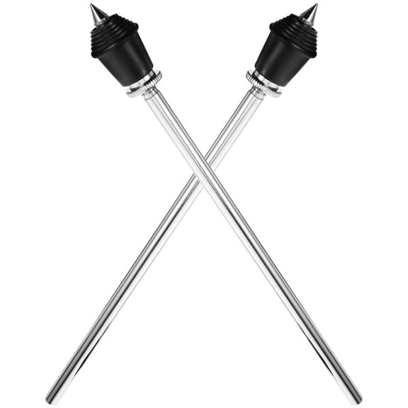 jojofuny 2Pcs Metal Drum Stand Floor Tom Drum Leg Bracket for Music Practice and Percussion Accessory