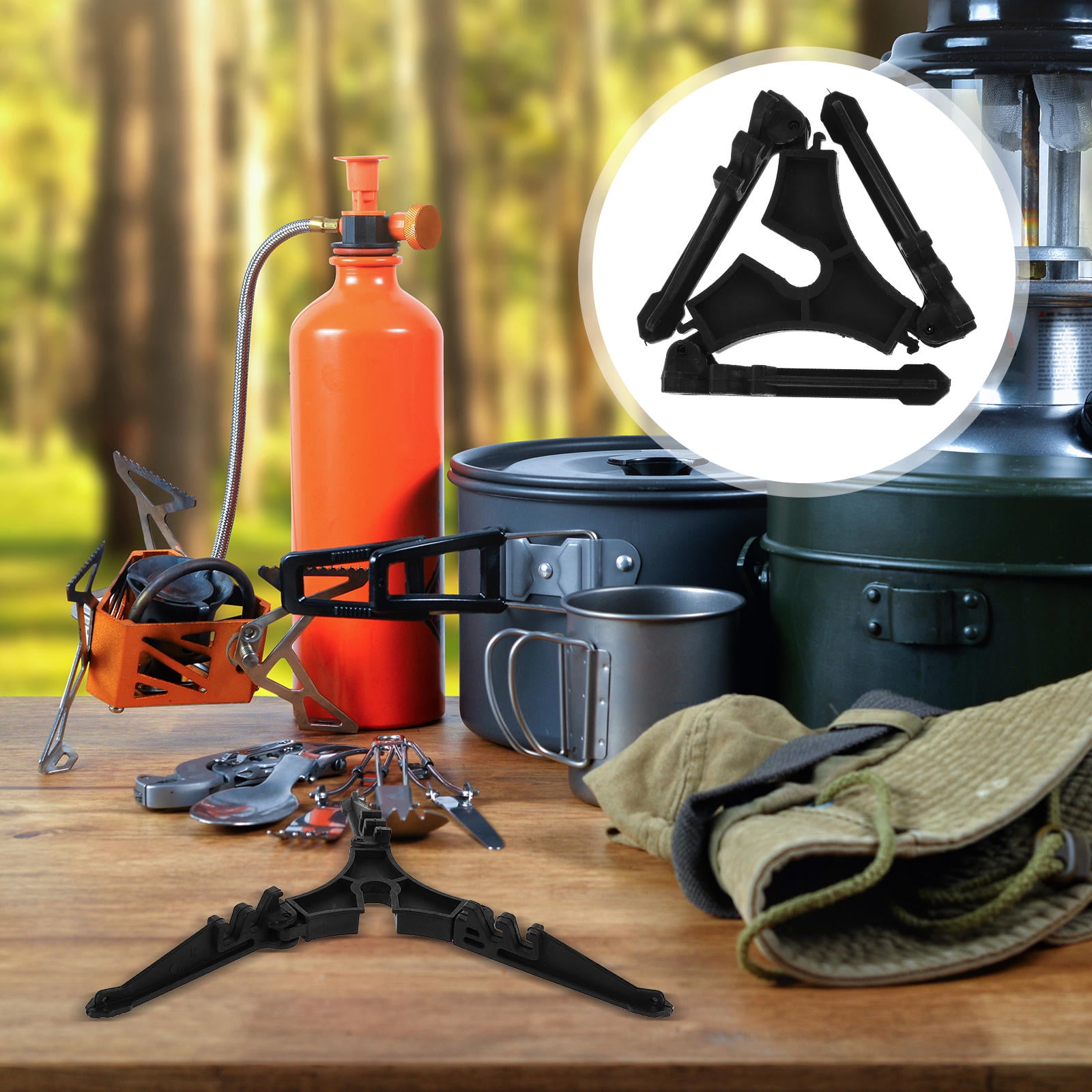 jojofuny 2Set Gas Bottle Bracket for Outdoor Enthusiasts Stabilize Gas ...