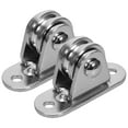 thumbnail image 1 of jojofuny Climbing Single Pulley Stainless Steel 2 Sets 2.40X1.30X1.02In, 1 of 8