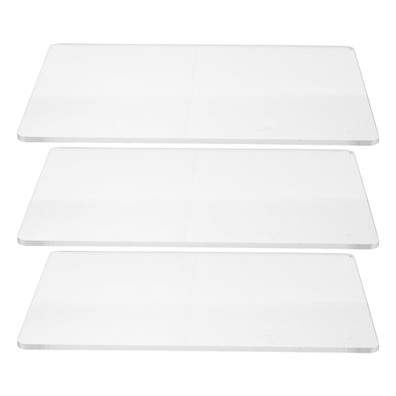 jojofuny 3Pcs Non-Slip Cutting Mat Acrylic for Quilt Cutting and Embossing