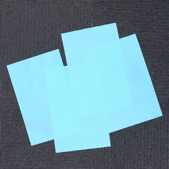 jojofuny 4Pcs Blue EVA Refrigerator Liners for Kitchen Drawer Liners