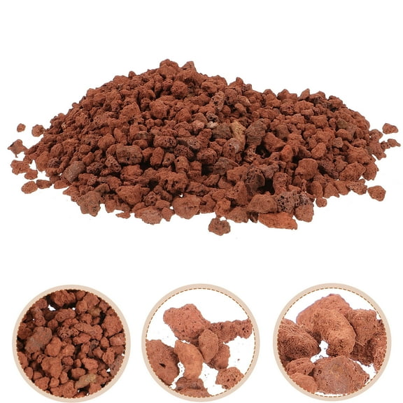 jojofuny Fish Tank Rocks Brown 5 Bags 7.1X5.1X0.8In