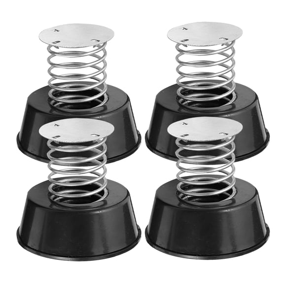 jojofuny Black Shaking Head Doll Spring Base for DIY Enthusiasts and Car Decor