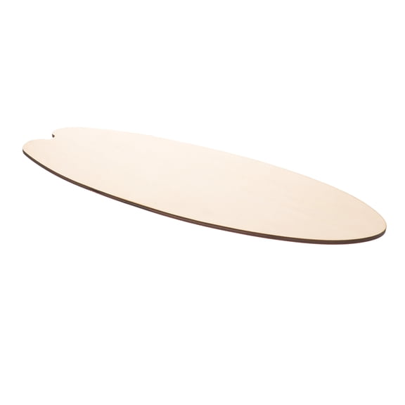 jojofuny DIY Beige Wood Surfboard Sign for Summer Themed Wall Decoration