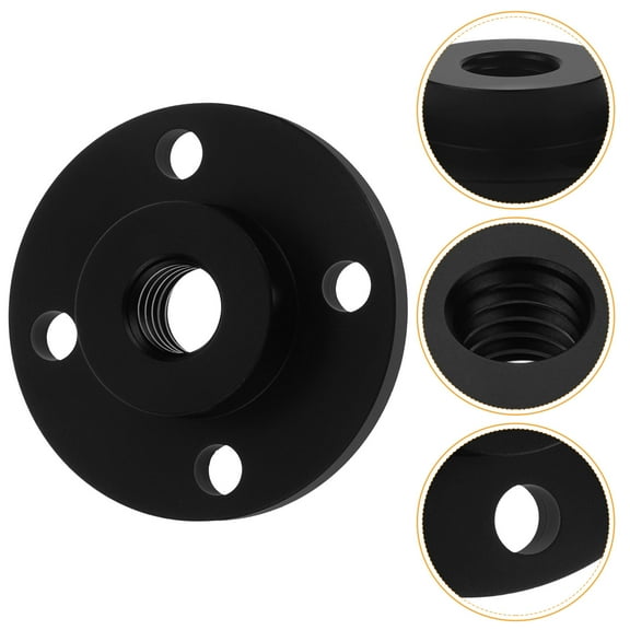 jojofuny Microphone Wall Mount 3.90X1.50In Black Flexible Neck For Indoor Recording 1Pack