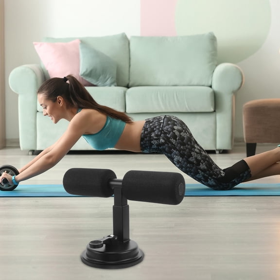 jojofuny Ergonomic Abdominal Curl Assist Tool for Home Workouts with Durable Rubber and Foam