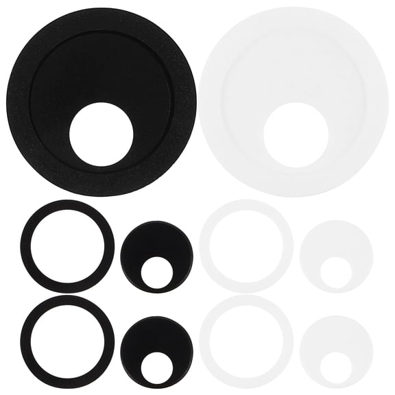 jojofuny Privacy Stickers 6Pcs Black White Mobile Phone Camera Privacy Cover Universal Webcam Cover