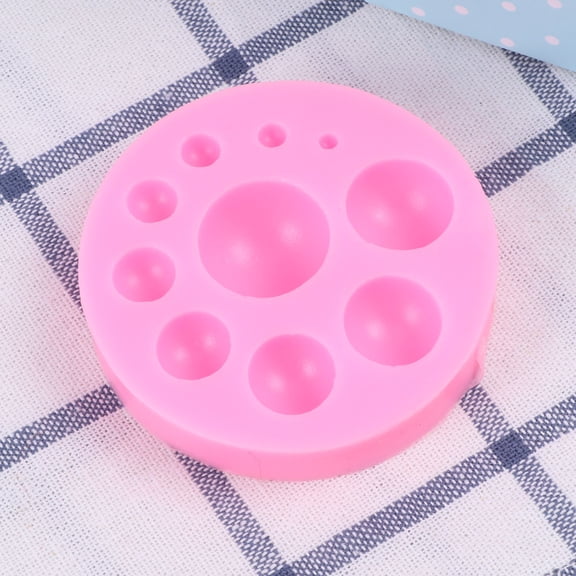 jojofuny Pink Silicone Fondant Molds for Baking Flexible Easy Demoulding DIY