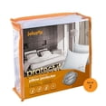 thumbnail image 1 of joluzzy Set of 2 Pillow Protectors - Waterproof & Bed Bug Proof Zippered Pillow Cover - Cotton, Breathable, Noiseless, Hypoallergenic, Vinyl-Free - for Queen Size Pillow, 1 of 7