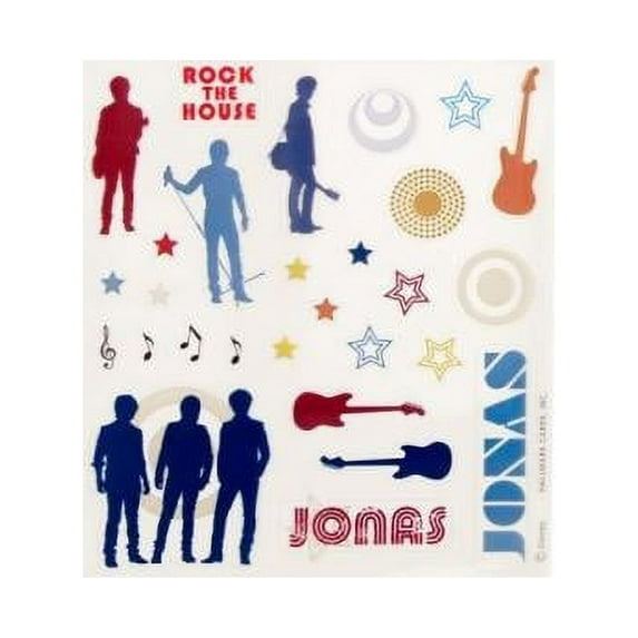 JONAS Cool Clings (2 sheets) by Hallmark