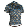 thumbnail image 1 of joogoo 3d Dragon Scales Blue Men's Cycling Jerseys Mountain Bike Short Sleeve Tops S, 1 of 7
