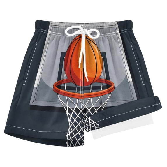 joogoo A Basketball Boys Swim Trunks Beach Swimsuit Shorts Boxer 7Y