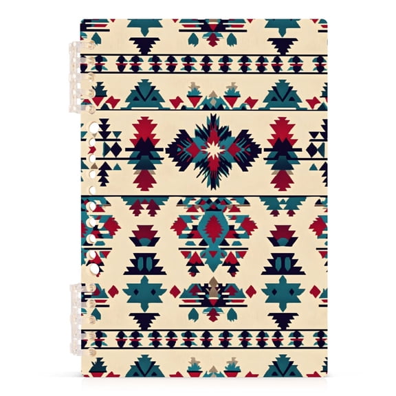 joogoo A5 Spiral Journal Notebook Aztec Geometric College Ruled Notebooks 8.3" x 5.7" 1 PC