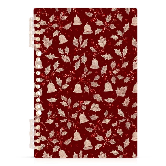 joogoo A5 Spiral Journal Notebook Bells Leaves College Ruled Notebooks 8.3" x 5.7" 1 PC