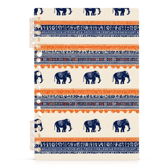 joogoo A5 Spiral Journal Notebook Bohemia Elephant College Ruled Notebooks 8.3" x 5.7" 1 PC