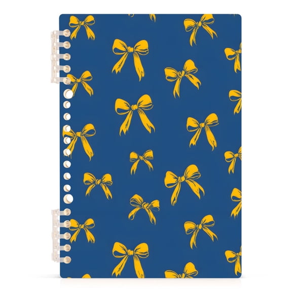 joogoo A5 Spiral Journal Notebook Bow-b1 College Ruled Notebooks 8.3" x 5.7" 1 PC