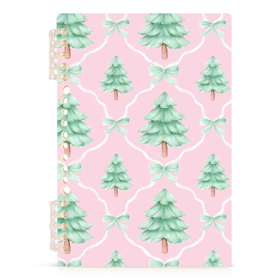 joogoo A5 Spiral Journal Notebook Christmas Tree-1 College Ruled Notebooks 8.3" x 5.7" 1 PC