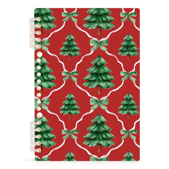 joogoo A5 Spiral Journal Notebook Christmas Tree-2 College Ruled Notebooks 8.3" x 5.7" 1 PC