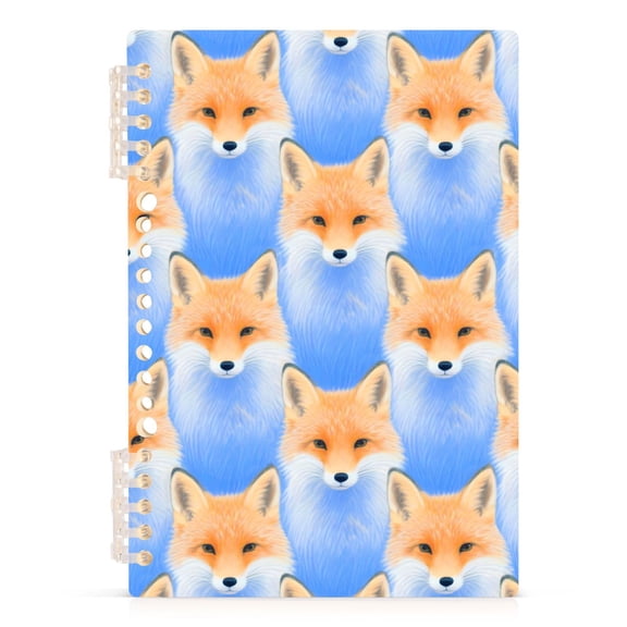 joogoo A5 Spiral Journal Notebook Cute Fox College Ruled Notebooks 8.3" x 5.7" 1 PC