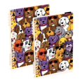 thumbnail image 1 of joogoo A5 Spiral Journal Notebook Dog Colorful College Ruled Notebooks 8.3" x 5.7" 2 PCs, 1 of 8