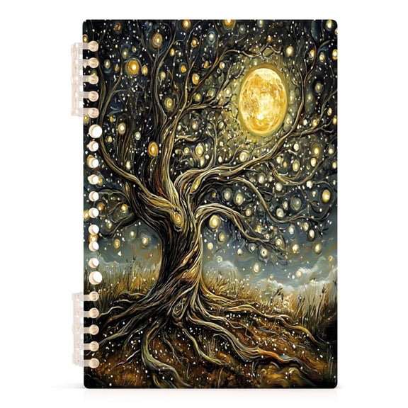 joogoo A5 Spiral Journal Notebook Dream Tree College Ruled Notebooks 8.3" x 5.7" 1 PC